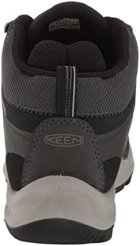 KEEN Women's Terradora Flex Mid Height Waterproof Hiking Boots, Black/Steel Grey, 8 | Image 2