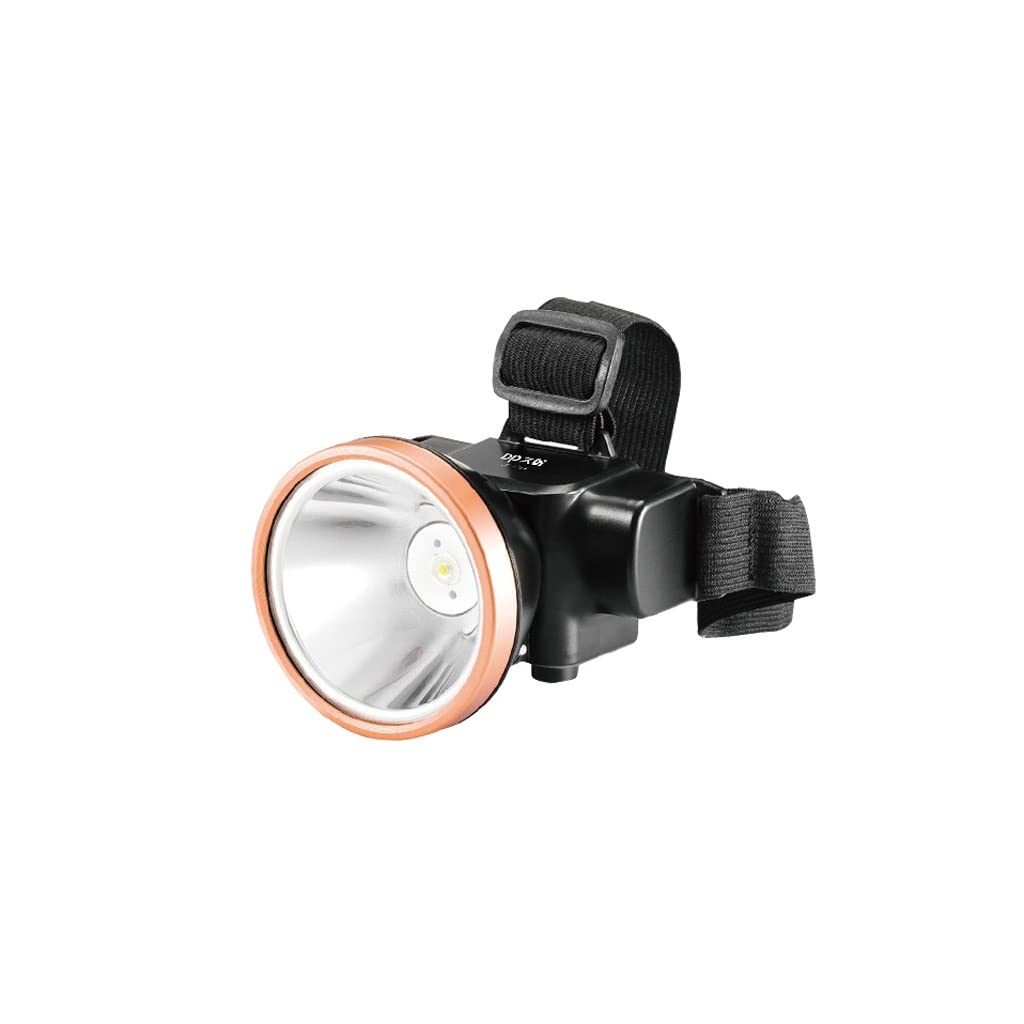 OYYMTE Headlamp Torch Strong Light Rechargeable Long-Term Battery Life Long-Range Bright Head-Mounted Light Trumpet Miner's Lamp