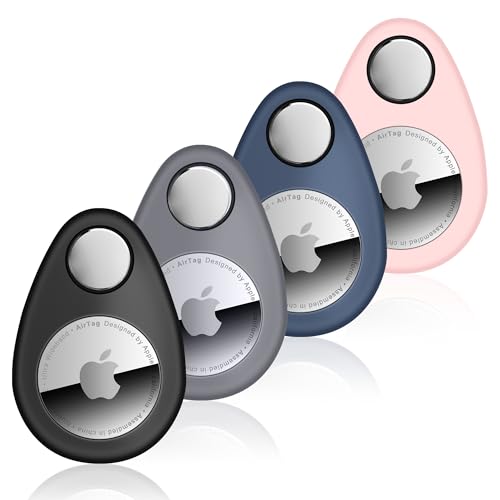 for Airtag Holder for Kids Hidden 4 Pack GPS Tracker