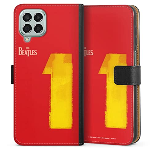 DeinDesign Etui Compatible avec Samsung Galaxy M33 5G Etui Folio Etui magnetique The Beatles Bande Musique - Les Beatles, Paul McCartney, John Lennon, RIngo Starr, George Harrison DeinDesign Etui Compatible avec Samsung Galaxy M33 5G Etui Folio Etui magnetique The Beatles Bande Musique