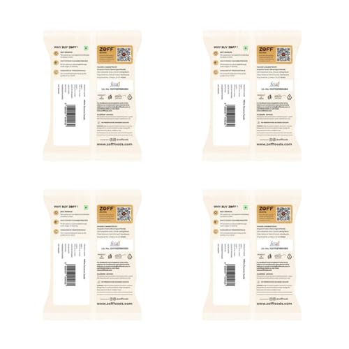 Image of Zoff White Sesame Seeds - Nutty Flavor, Nutrient-Rich Till Seed Superfood Handpicked for Maximum Taste & Quality - Sesame Seeds 400gm (Pack of 2)