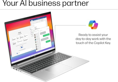 Image of HP EliteBook 860 G11 Business Laptop 16.0 inch IPS Display | Intel Ultra 5-135U, 32GB DDR5, 512GB PCIe SSD, Dual Thunderbolt 4, Fingerprint, Backlit KB, WiFi 6E, Webcam, Win 11 Pro