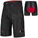THE SINGLE TRACKER-Mountain Bike Cargo Shorts, With Premium Antibacterial G-tex Padded Undershorts, Medium 29-31"