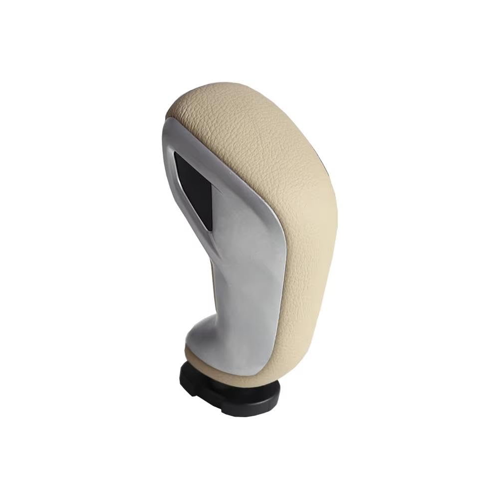 YDXHERTA Car Automatic Gear Shift Lever Gear Shift Knob Handball for Citroen C5 DS5 for Peugeot 508 Auto Parts(Beige)