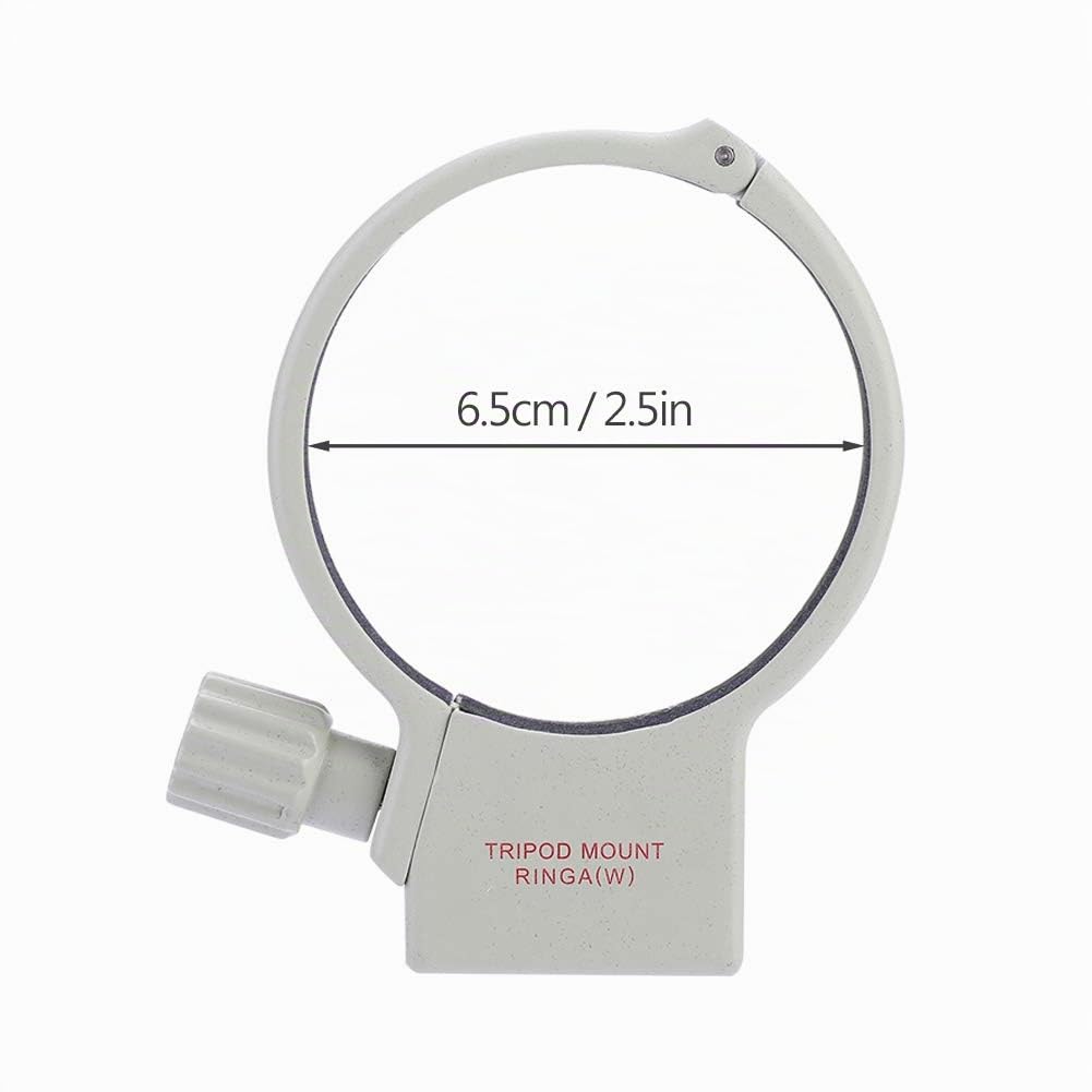 DEWIN Stativkragen, Kameraobjektiv aus Aluminiumlegierung, Stativhalterung, Stativschelle Universal für 70-200 mm F4 / F4L USM