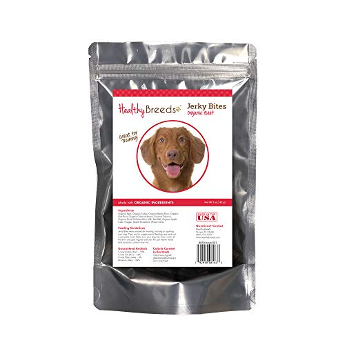 Healthy Breeds Nova Scotia Duck Tolling Retriever Jerky Bites Beef Recipe Dog Treats 5 oz