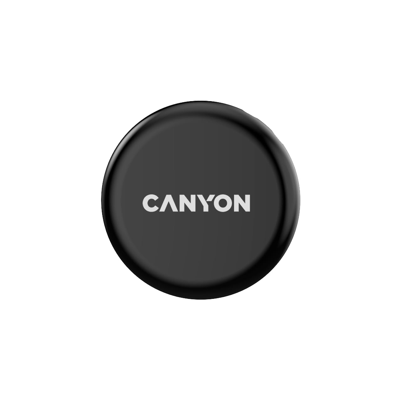 CANYON Smart Tag OnTag 1 Lot de 4 trackers d'articles Bluetooth, certifié Apple Find My, compatible iOS 14.5+, étanche IP66, noir