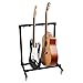 Mr.Power Guitar Rolling Stand Multiple Instrument Stage Studio Display Rack Movable (5 Holder)