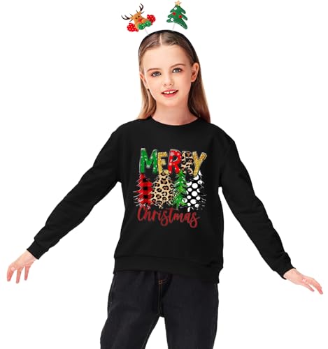 Remimi Unisex Kids Christmas Sweatshirt Long Sleeve Xmas Pullover Tops 3-14 Years 4 Remimi Unisex Kids Christmas Sweatshirt Long Sleeve Xmas Pullover Tops 3-14 Years - Image 5