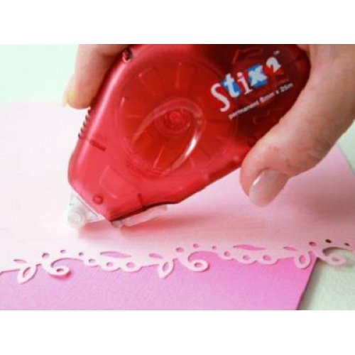 RICARICA NASTRO CORRIDORE 8MMx25M STRISCIA COLLA PERMANENTE DOPPIO LATO - Foto 2