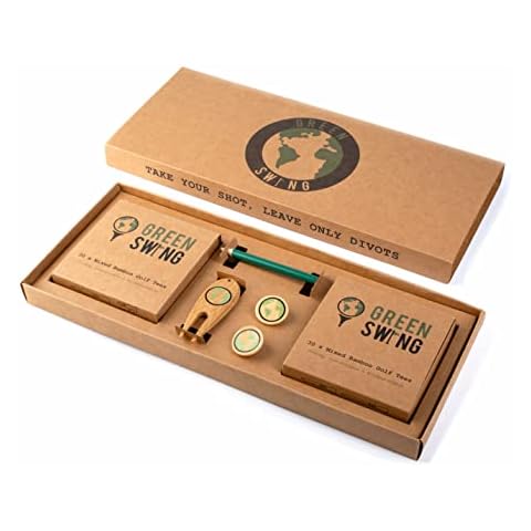 Green Swing Bamboo Golf Gift Set Essentials Cover
