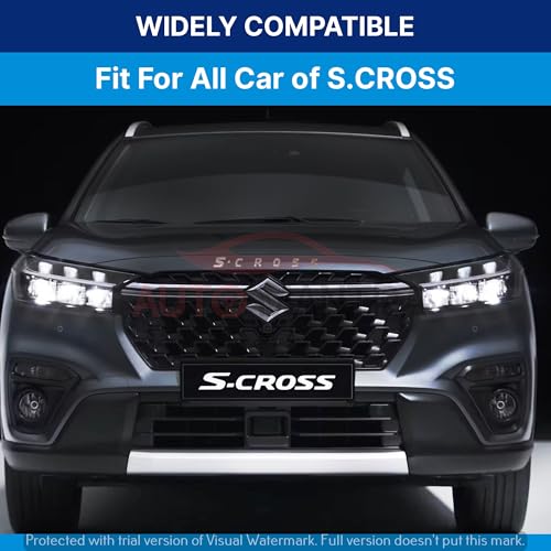 Image of S Cross Self Adhesive | Metal Sticker Logo Badge 3D Emblem Car Sticker