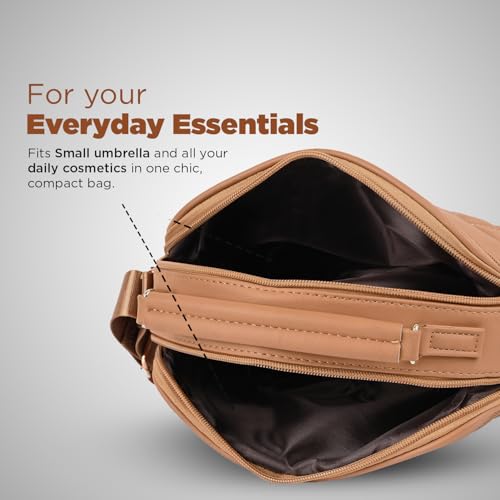 Image of Sling Bag for Women | Classic Stylish Handbag for Girls with Adjustable Strap