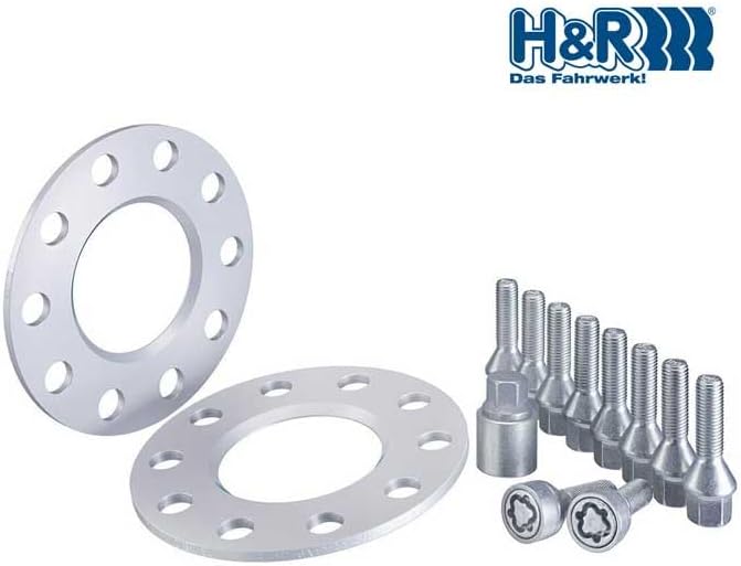 H&R Wheel spacers 45651-05 2x5mm 5x110 Compatible with ALFA Romeo Giulia, Stelvio