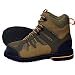 Frogg Toggs Anura Sticky Rubber Wading Shoe, 11, Olive/Camel