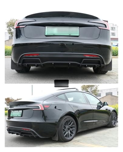 Diffuseur de lèvre arrière pour Tesla Model 3 Highland 2023 2024 ABS - 7
