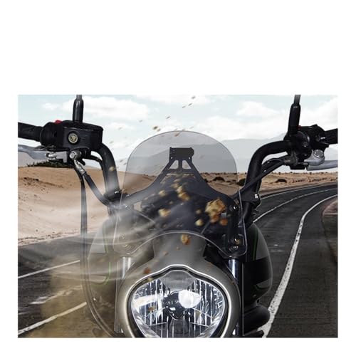 Extension de pare-brise VN650 anti-turbulence et support de GPS intégré
