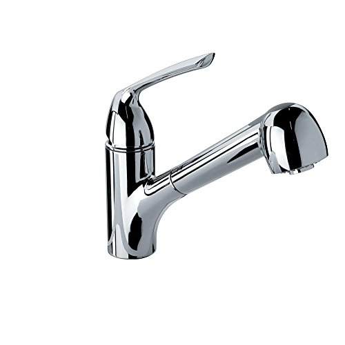 Glacier Bay Milano Single-Handle Pull-Out Sprayer Kitchen Faucet in Chrome