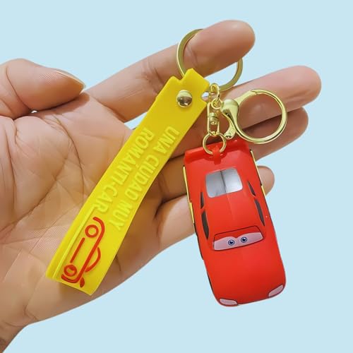 Image of Cute 3D Keychain | Keyring & Quirky Bag Charm | Hard Silicone, Unbreakable | Travel Essential | Kids Friendly | Strap & Bag Hook