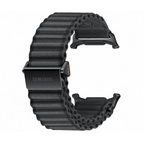 Samsung Trail Band Cintuirno sportivo in tessuto per sport outdoor per Galaxy Watch Ultra, Dark Gray - 2