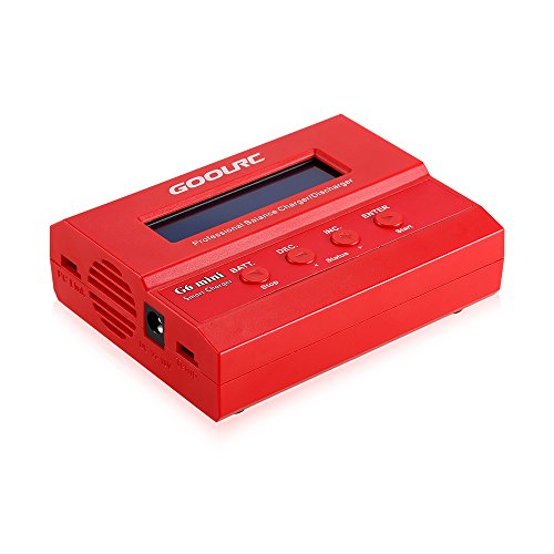 GoolRC G6 mini Professional Balance Charger/Discharger for RC Aircraft LiHV LiPo LiIon LiFe