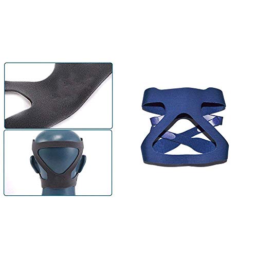 Enshey Universal Headgear Full Mask Replacement Part Cpap Ventilator Headband Comfort Gel Breath Machine Head Band Lightweight And Aseptic For Respironics Resmed Resmart Without Mask #TOP3