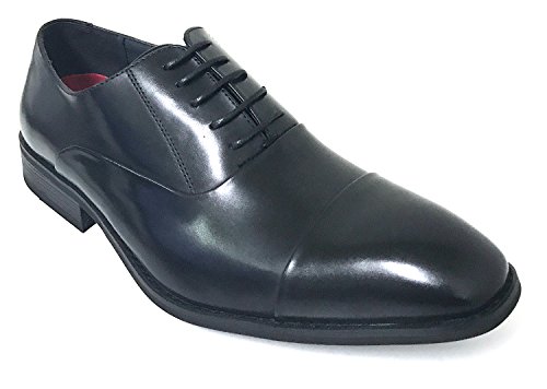 G-FLORS Mens Dress Shoes Modern Oxford Shoes Derby Captoe Lace Up Wingtip Casual