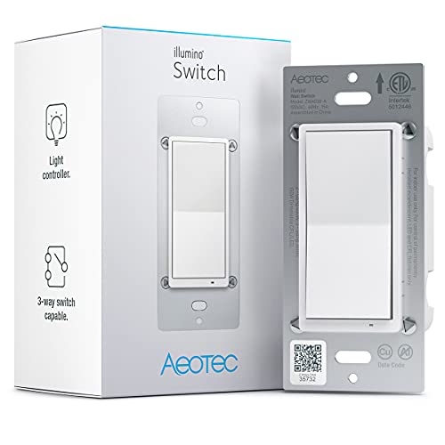 Aeotec ZWA038-A Zwave Light Switch: Aeotec Wall Switch cover