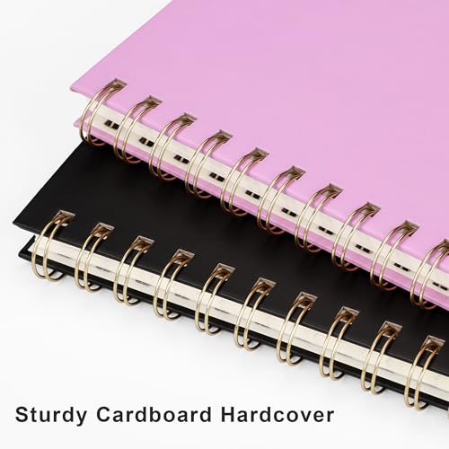 Carnet à grille graphique A5 de 140 pages sous couverture rigide