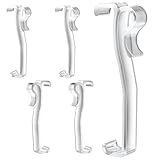 12 Pcs Valance Clips for Blinds, 2.5 Inch Blind Hidden Valance Clips Replacement for Horizontal Window Blinds Valance