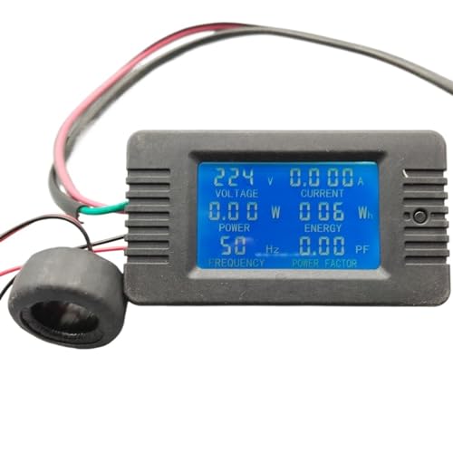 Voltmètre numérique AC 100A avec Split CT pour mesurer la puissance