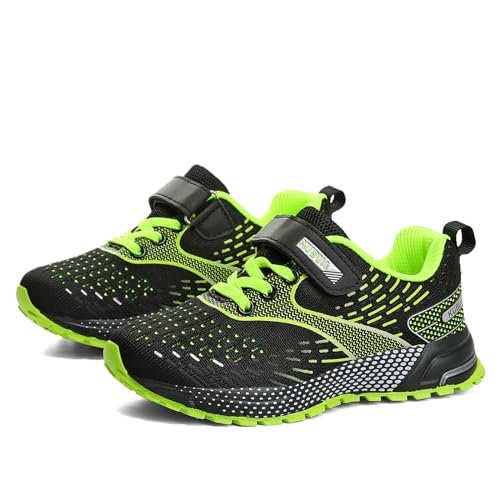 Image of KUBUA Kids Sneakers Lightweight Boys Girls Tennis Shoes | Breathable, Comfortable, Non Slip, Easy to Put On, Running, Walking, Gym, School, Daily Play, Toddler