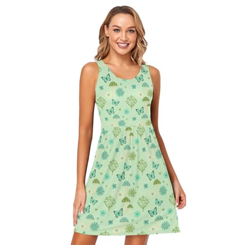 Robe débardeur respirante et douce à poches pour un confort d'été optimal