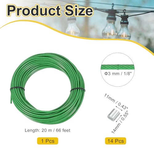 Cable de acero inoxidable 3mm para solucionar caídas de luces y tendederos vencidos 2