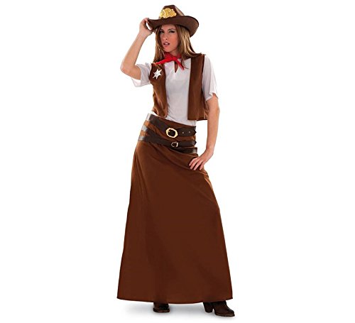 Disfraz de Vaquera para mujer talla M-L