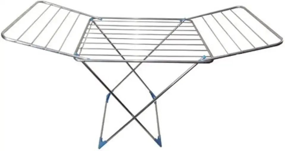 Varal De Chão Com Abas Tamanho Gigante 100% Alumínio