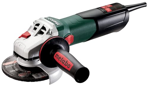 metabo Winkelschleifer W 9-125 Quick - 900 W, 125 mm, 10500 U/min - Schnellspannmutter, kompakt, leicht, ergonomisch, für Metallbearbeitung, Trennen und Schleifen in Industrie, Handwerk und Werkstatt