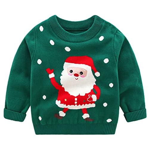 Bebé Niños Suéter Sudadera de Navidad Jersey de Invierno Camiseta Manga Larga 2-3 Años Cover