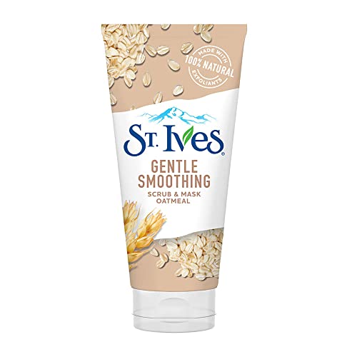 St. Ives Nourishing and Smoothing Face Scrub and Mask with Oats, 6 ounces image 3