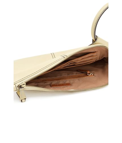 Image of HOBO Sable Leather Wristlet Clutch with Circular Handle, Zippered Closure, Credit Card Organizer, & Interior Zip Pocket