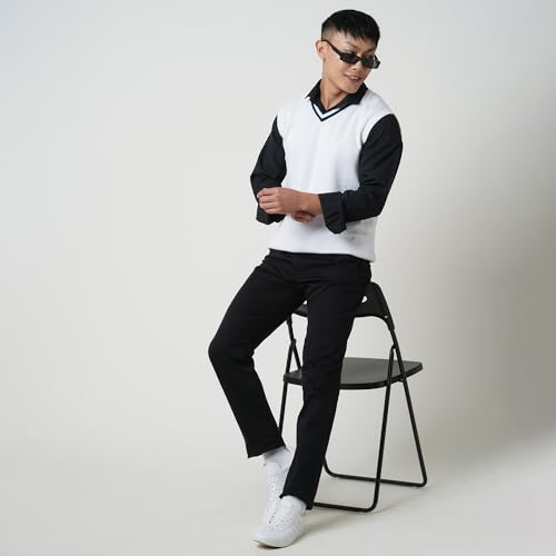 Image of Globus Men Sweater Vest (GS569219 White S)