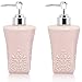 Produktbild Gresunny 2pcs 400ML seifenspender leer Kunststoff nachfüllbarer flüssig Spender Flasche wiederbefüllbar handwaschspender mit pumpe Lotion desinfektionsmittel Shampoo duschgel behälter