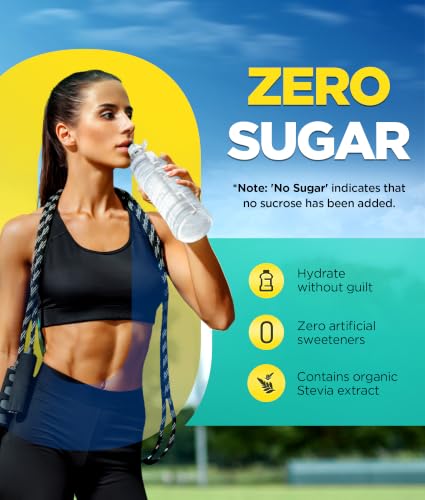 Image of Juicy Splash Sugar Free Electrolytes Powder w /Natural Flavor, Liquid Daily IV Recharge+Tech. Mix 5 Electrolyte for Balance, RawSeasalt Hydration Packets GF,Vegan,Non-GMO,Keto, Variety 16 sticks