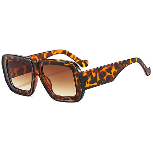 Image of Square Sunglasses For Women Men Trendy Fashion Rectangle Sunglasses Uv Protection Retro Vintage Womens Sunglasses