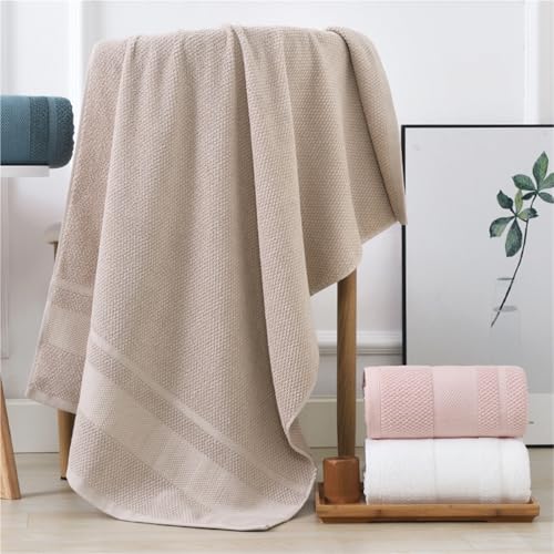 Toallas de baño de secado rápido y alta absorción EDQPLL blancas 5