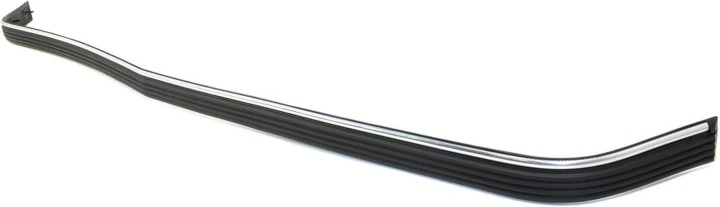 Garage-Pro Bumper Trim For 1995-2000 Chevrolet Tahoe, 1992-1994 Blazer, 1992-1999 GMC Yukon,1988-1999 C1500 Front, Left or Right, Black, 1-Piece Type, w/Chrome Strip, Auto Parts, Car Parts