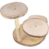 Présentoir à gâteaux et cupcakes – design épuré et minimaliste qui s'intègre à les décors, présentoir à biscuits rustique au style élégant