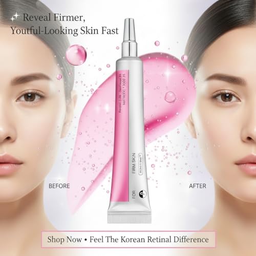 Image of Retinal Shot Tube Tightening Booster Korea, Anti Aging Retinal Serum for Wrinkles & Fine Lines, Pore Minimizer Face Treatment, Skin Firming Booster for Smooth Radiant Youthful Skin