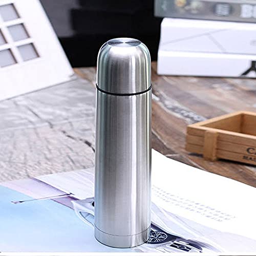 TWDYC Frascos de vacío clásicos aislados de 1000 ml Taza termo portátil de acero inoxidable Mi botella de agua Frascos… - Imagen 4
