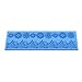 Misazy Molde De Fondant Para Tapete De Pastel,Molde de encaje de,pastel de silicona DIY,Molde de encaje de pastel para decoración de borde de pastel, patrón de encaje 3D, chocolate, fondant (azul)